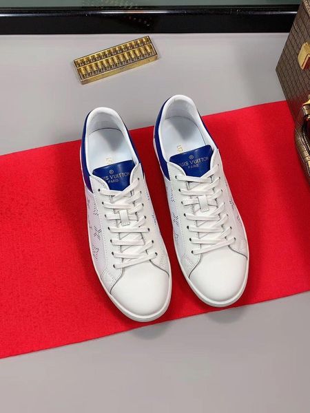 

fashion luxury men casual shoes custom men lace-up sneakers breathable shoes men shoes leather big size luxembourg sneaker 17, Black
