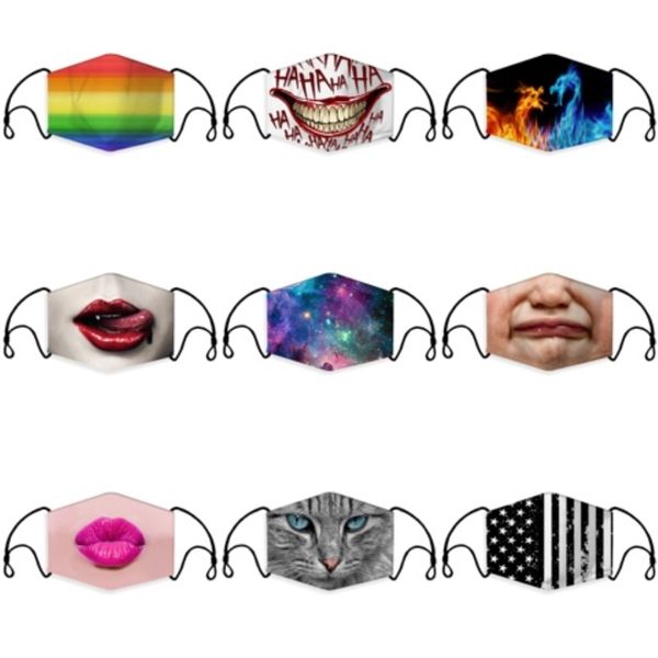 

in stock 's sponge masks washable reusable sponge masks tool mask anti-haze anti-pm2.5 masks eea1483#796
