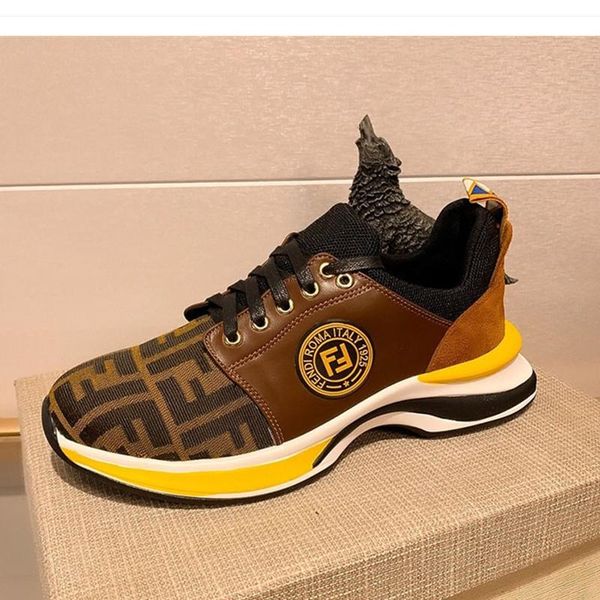 

048 men's designer casual sports shoes, fashion brand outdoor casual shoes, original box packaging fast delivery, Black