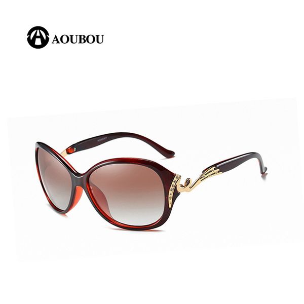 

2020 retro diamond polarized sunglasses women brand designer bird style large frame polarizing glasses lunette de soleil 6196, White;black