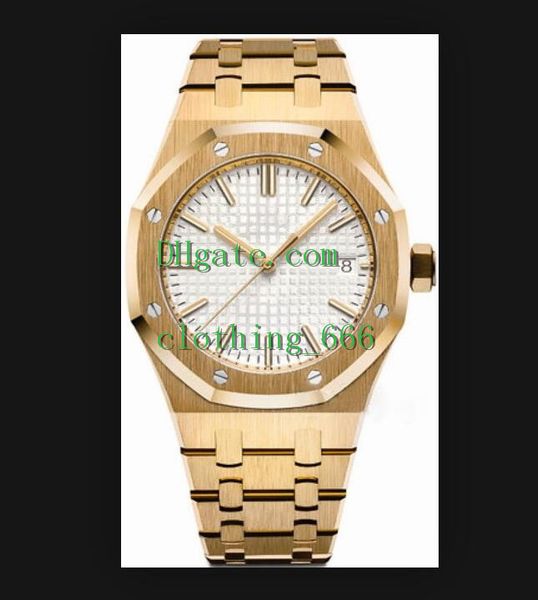 

14 style n8 factory male wristwatches 41mm 0ffshore 15400st.00.1220st.01 15500 black dial automatic fashion men's watches, Slivery;brown