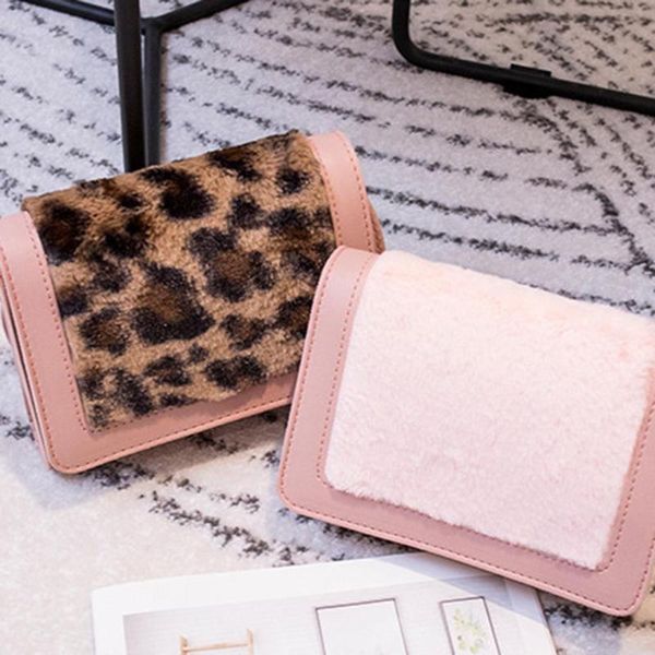 

leopord pattern shoulder square sling bag new products shoulder carrying women's mobile phone bag