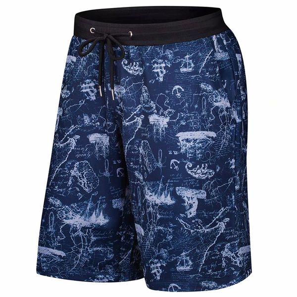 

лето 3d печать mens marathon running shorts обучение бег спортивные шорты дышащий quick dry баскетбол теннис, Black;blue