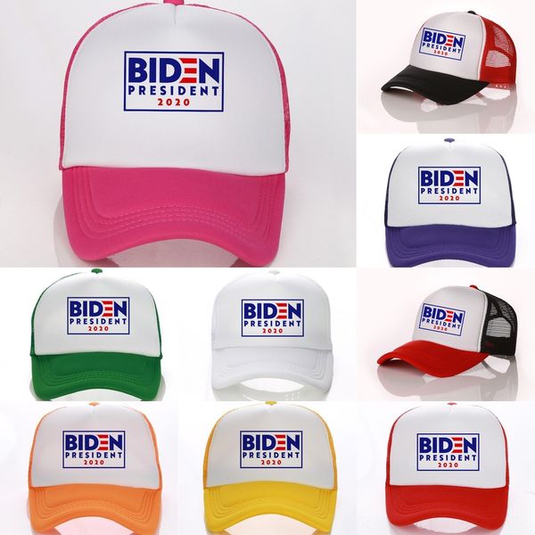 

l2g04 joe biden baseball hat for president 2020 usa election summer sun hat outdoor ball cap hats embroidery letter ffa4072-1, Blue;gray