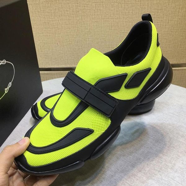 

cloudbust sneakers men 's shoes fashion soft style footwears breathable hook &loop low men shoes lightweight sneakers, Black