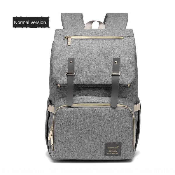 

dci6p 2020 fashion korean mummy multi-functional large capacity mother bag mother and baby bag nursing bottle bottle backpack backpack ordin