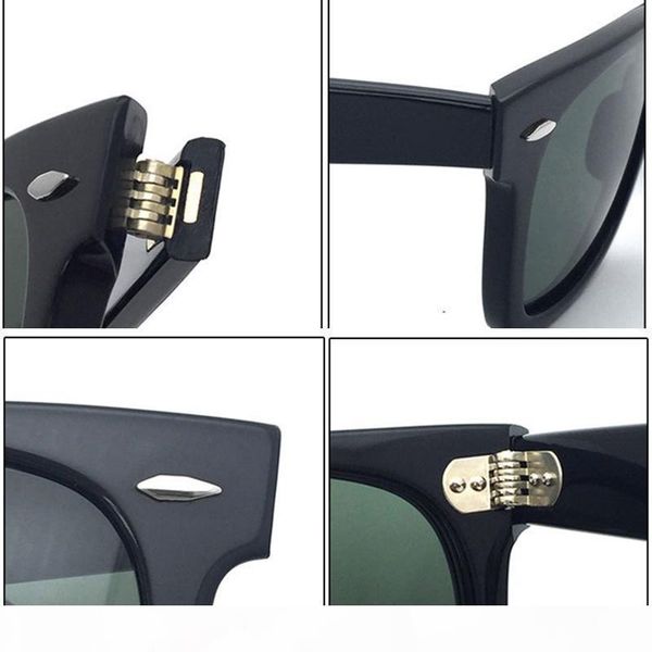 

s sunglasses fashion mens sunglasses ray eyeware sun glasses uv protection glass lenses for womens with leather casedr, White;black