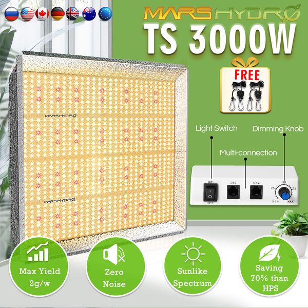 

нове mars hydro ts 3000w led веа панели полнй пекѬ veg веок дл комнан Ѭаений