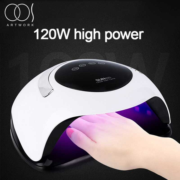 

uv led lamp for nails drying with 120w 36pcs sun light for gel nails drying machines suit art salon equipment tools