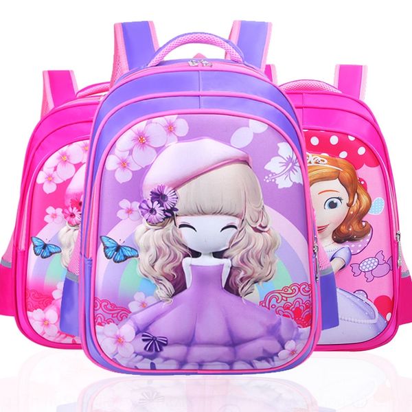 

flower girl backpack bag primary school schoolbag female su feiya girl backpack 1-3-6 grade children schoolbag
