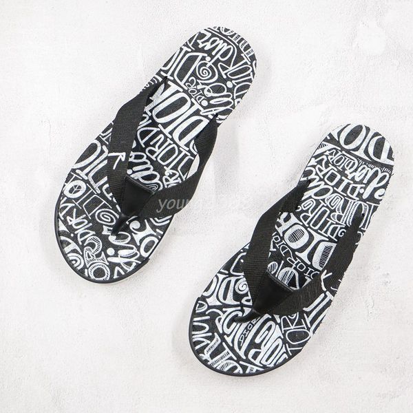 

20ss flip flops black nylon with d and shawn embroidery b23 sandals stripes blooms slide pool mens slippers for men scuffs slides loafers