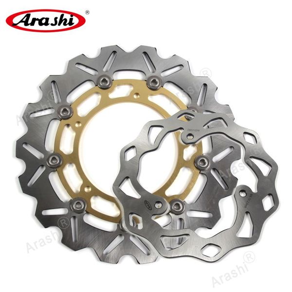 

arashi 1 set motorcycle front rear brake disc for yzf r3 300cc 2020 2020 cnc floating rotors yzf-r3