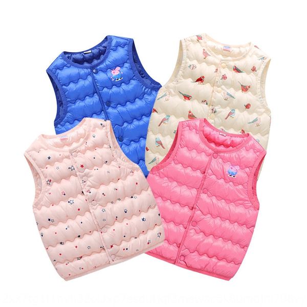 

new clothes 2020 autumn and winter baby's down cotton vest boy's and girl's clothing baby's warm light waistcoat vest, Camo