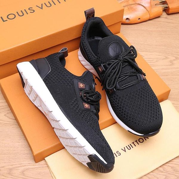 

luxury men shoes footwears mens shoes fashion aftergame sneaker luxury design casual mens shoes zapatos de hombre drop shipping, Black