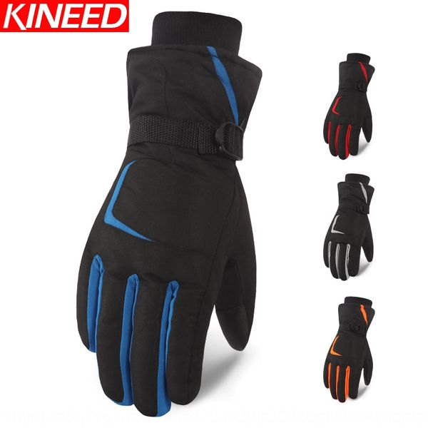 

xpegk warm skiing winter men' and women' touch screen thickened cold-proof waterproof windproof warm bicycle bicycle outdoor cyc, Blue;gray