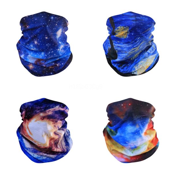 

hiking scarves ice silk scarf men and women sunscreen outdoor riding magic turban windproof multifunctional motorcycle scarf#316, Black