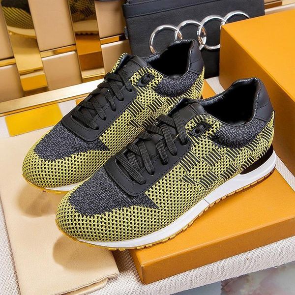 

new men shoes fashion trainers with box running shoes for men run away sneaker casual luxury chaussures pour hommes mens shoes plus size