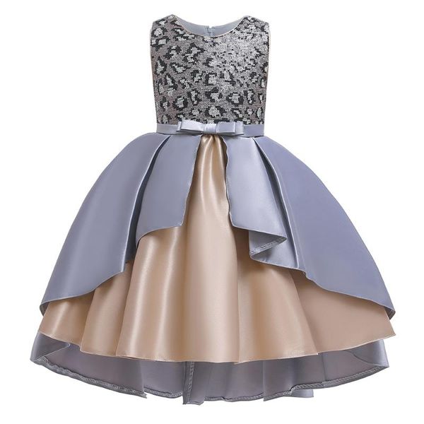 

girl's dresses dress for girl costumes kids floral ball gown child cosplay costume fancy party, Red;yellow