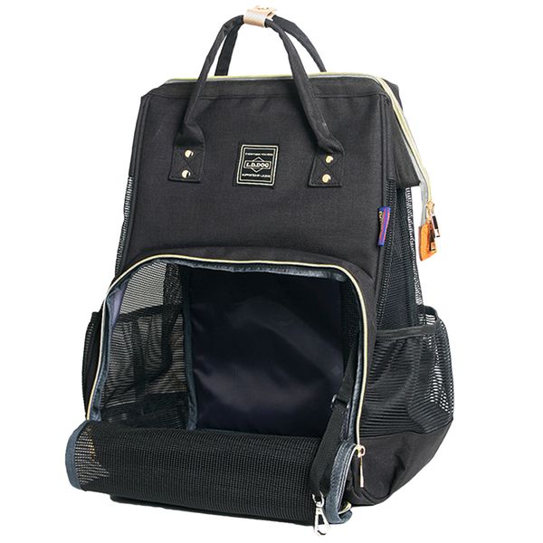 

new pet carrier breathable cat puppy shoulder backpack travel portable bag