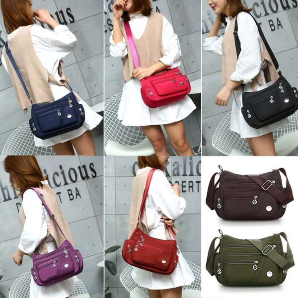 

женщины леди нейлоновая сумка сумки на ремне, tote кошелек коммуникатор satchel crossbody lx9f
