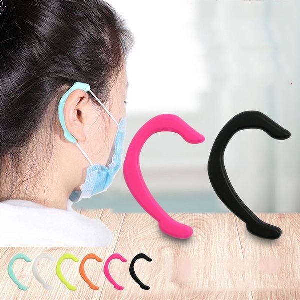 

soft face mask earmuffs silicone disposablemask strap protector designer mask lanyard holder protective facemask earloop kids adults wmcfw