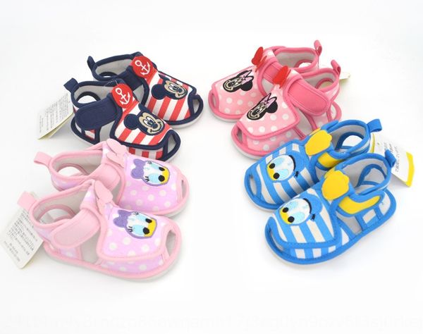 

red violence japanese children's sandals toddler soft sole anti-skid baby shoes sandals baby shoes, Black;red