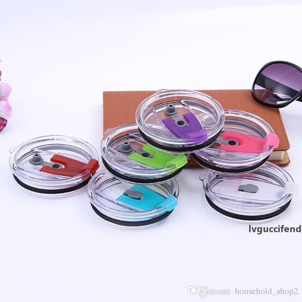 

2018 drinkware lid for 30 ounce cups spill resistant plastic lids replacements for stainless steel mugs