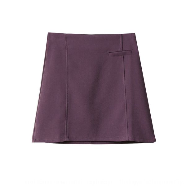

oufan 7218 high waist slimming a- line short casual skirt women's short skirt 2020 summer korean style new hip a- line dress, Black
