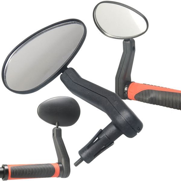 

bike rear view mirror mountain bicycle side rearview handlebar end back rotary