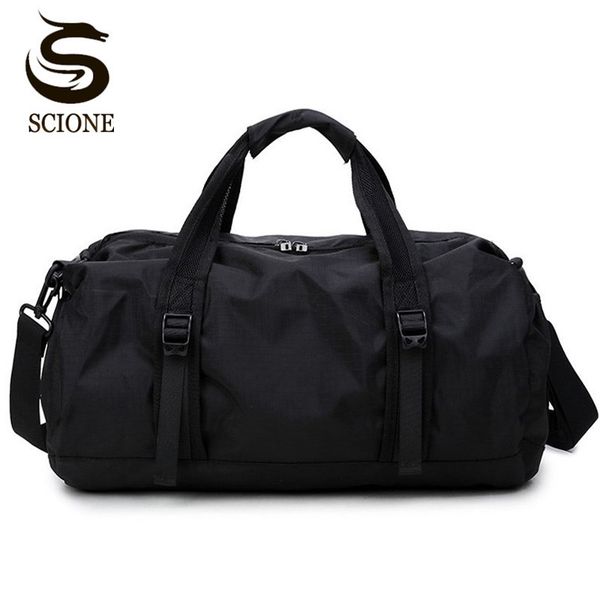 

scione travel sports bag multifunction travel duffle bags for men & women collapsible bag large capacity duffel folding bags cx200711