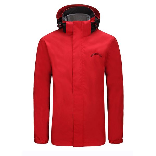 

austrugg men 005-1 ultra-light 3-point interchange jacket fitness outdoor sport clothing, Blue;black