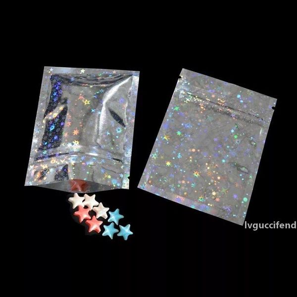 

retail 100pcs/lot 75x100mm multicolor zipper lock aluminum foil resealable valve bags grocery package bag