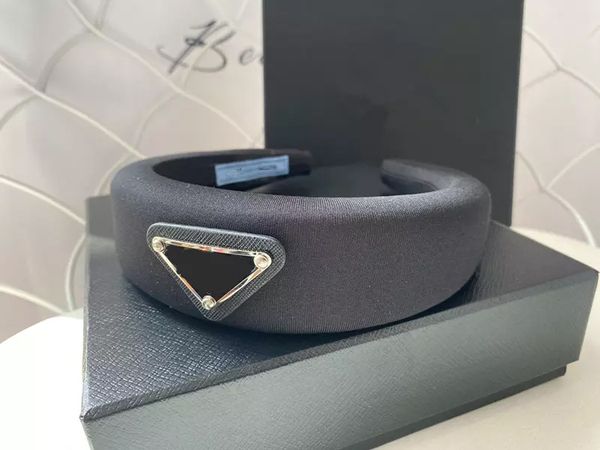 

headband 2023 spring summer collectable brand women headband luxury italian collection pradaa neon nylon wide thick head band hair accessori