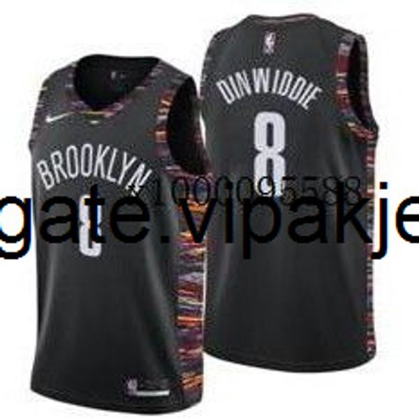 

men's #8 spencer dinwiddie jersey t-shirts tank mens vest stitched basketball jerseys, Red