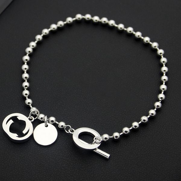 

designer fashion style g letter chain ot clasp bracelet couple bracelet1, Black
