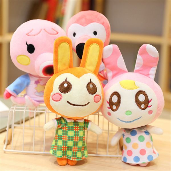 

25cm animal crossing plush toy give away amiibo card cartoon raymond jingjiang doll kk toys plush pillow children's gifts mx200716