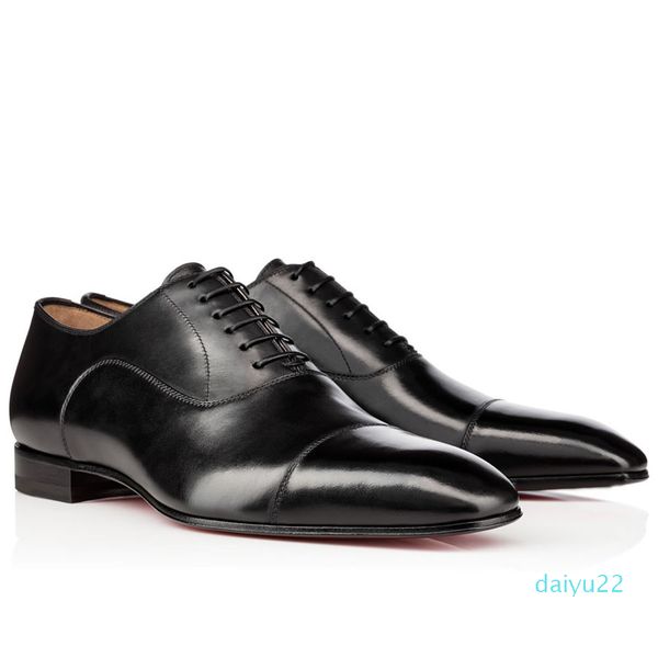 

2022 new shoes men's wedding party dress business shoes flat greggo mens flat patent leather oxfords shoes black genuine leather