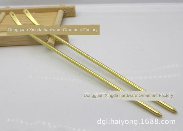 

diy 3*162mm diy accessories accessories pure copper spoon-shaped bar straight hairpin new hairpin, Silver