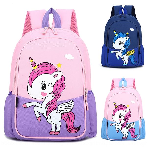 

new pupil unicorn 1-3 grade children's new cartoon pupil bag unicorn children's bag 1-3 grade backpack cartoon backpack