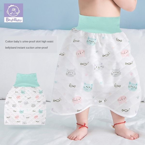 

5xohb младенец мочи доказательство юбки младенец водонепроницаемого туалет тренировочные брюки кровать доказательство ночь пеленка пеленка d