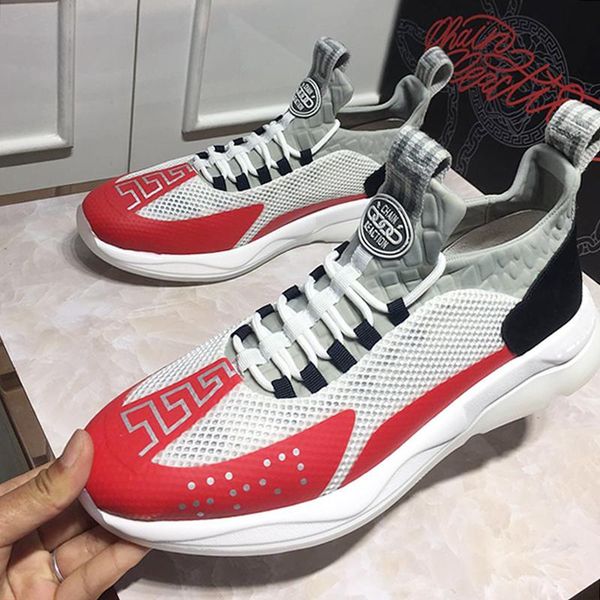 

breathable men shoes herren sportschuhe comfortable casual footwears luxury plus size lace -up shoes cross chainer sneakers, Black