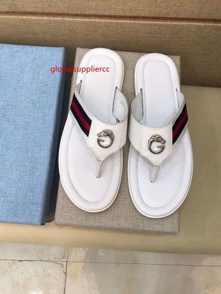 

men drivers fashion flip flops slippers slippers 2019 sandals slides sneakers leather slipper, Black;green