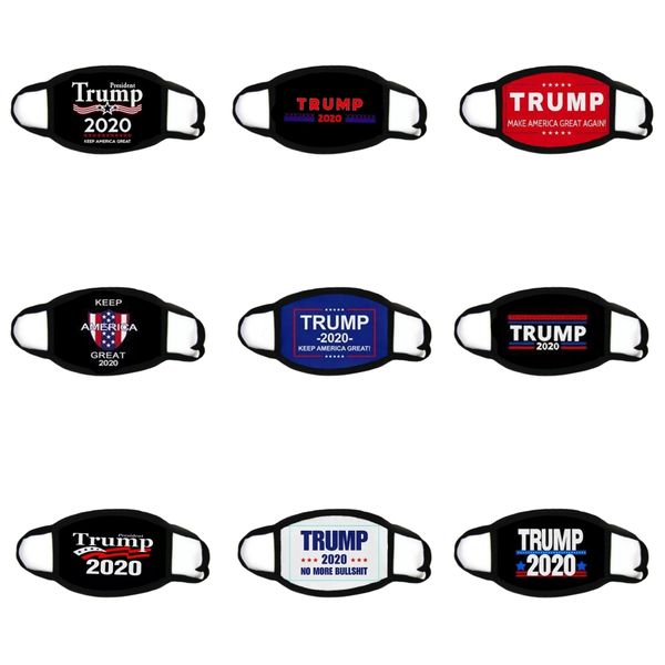 

trump face masks anti-dust face masks trump american election masks reusable washable trump mouth muffle 9 styles cca12072 50pcs#660