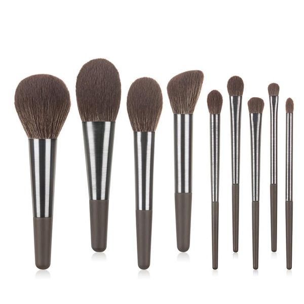 

9 new eye makeup brushes, powder brushes, highlighter and blush brushes, contour brushes