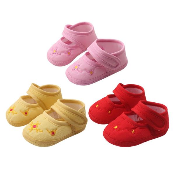 

newborn baby shoes 2020 infant first walkers soft sole prewalker casual toddler shoes sticker baby girls sneaker 11-13cm