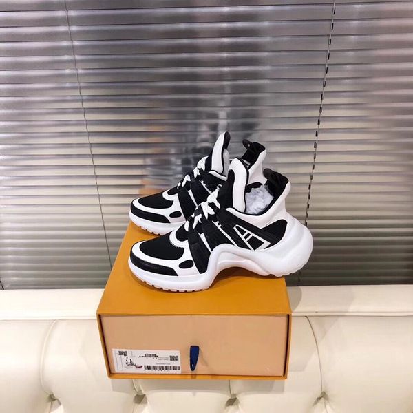 

men high casual shoes women leather lace-up sneaker fashion designer boot basketball running trainers letters loafers woman flat gym 0807, Black