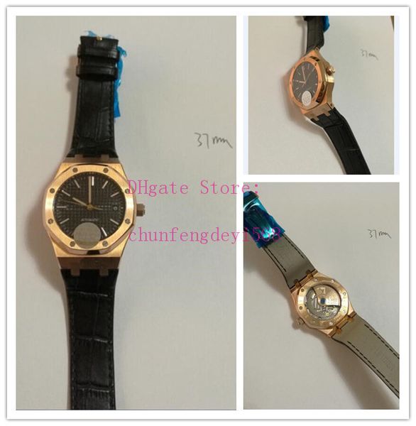 

n8 37mm 0ffshore ladies rose gold 37mm watches 15450or.00.d002cr.01 asia 2813 movement mechanical automatic men's luxury watches, Slivery;brown