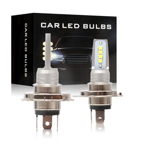 

mini 2pcs canbus h4 h7 h11 9005 9006 led car headlight bulb headlamp light 6500k 70w 6000lm automotivo auto fog light lamp kit