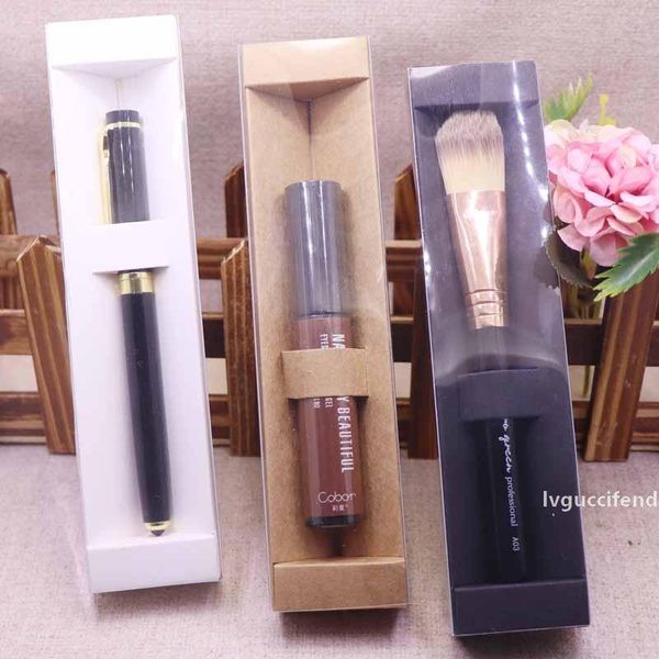 

new diy frosted drawer box 3 colour pvc window box lip sticker eye line/ cosmetic/ gift / pen singal package