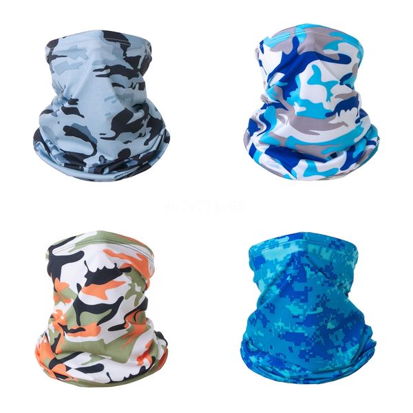 

yfymd дышащий пешеходные шарф шеи face бандана половина лица балаклава оголовье ice шелковый gaiter er маска шарф камуфляж маска # 294, Black